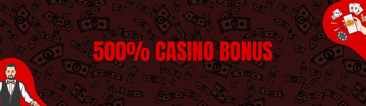 500% Casino Bonus bei BessereBonus