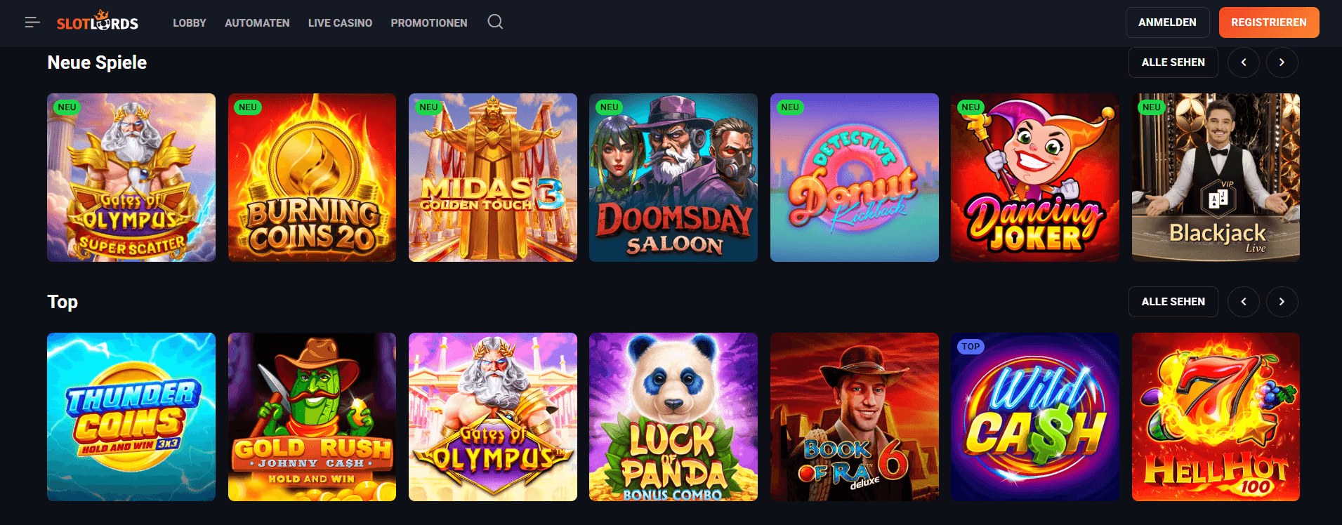 SlotLords Casino