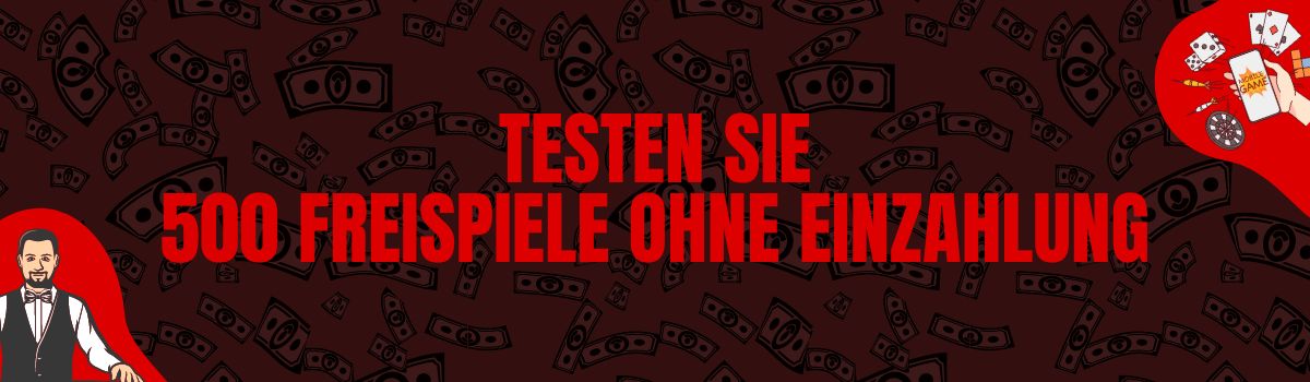 Testen Sie 500 Freispiele ohne Einzahlung Bei BessereBonus